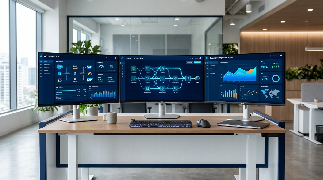 AI automation workflow dashboards